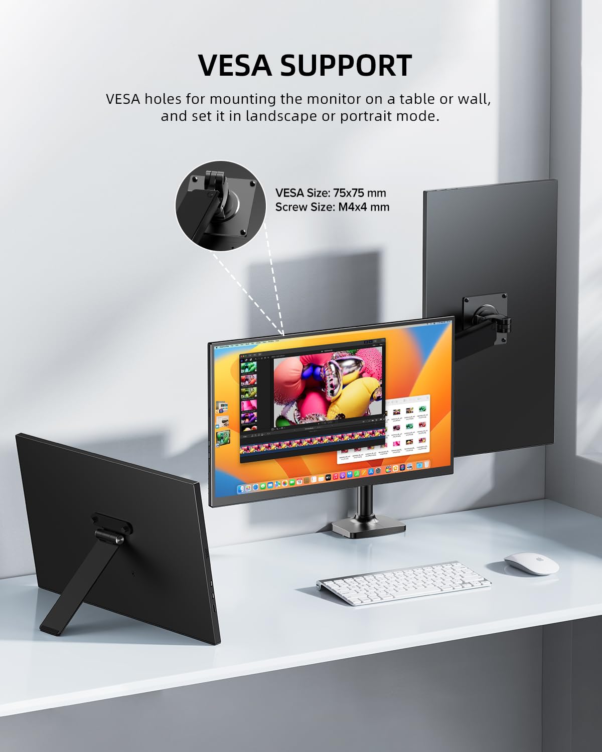 UPERFECTPortableMonitor18.5インチ120㎐？60Hz？ UPERFECTPortableMonitor18.5インチ120㎐？60Hz？